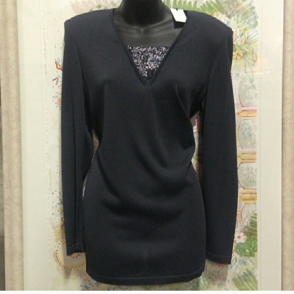 VTG '80s NWT GUCCI Semi- Loose Knit Mesh Sweater